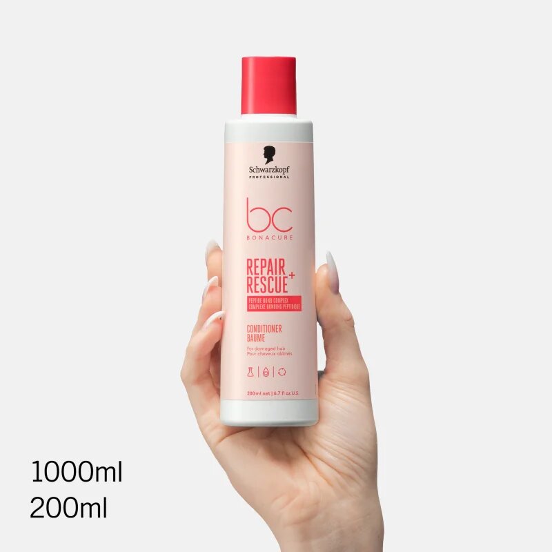 Schwarzkopf Professional BC Bonacure Repair Rescue+ intenzív kondicionáló a károsult hajra 200 ml