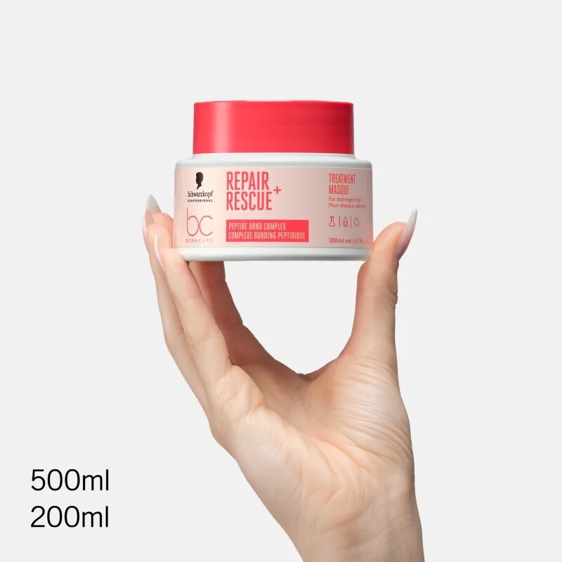Schwarzkopf Professional BC Bonacure Repair Rescue+ intenzíven tápláló maszk a károsult hajra 200 ml