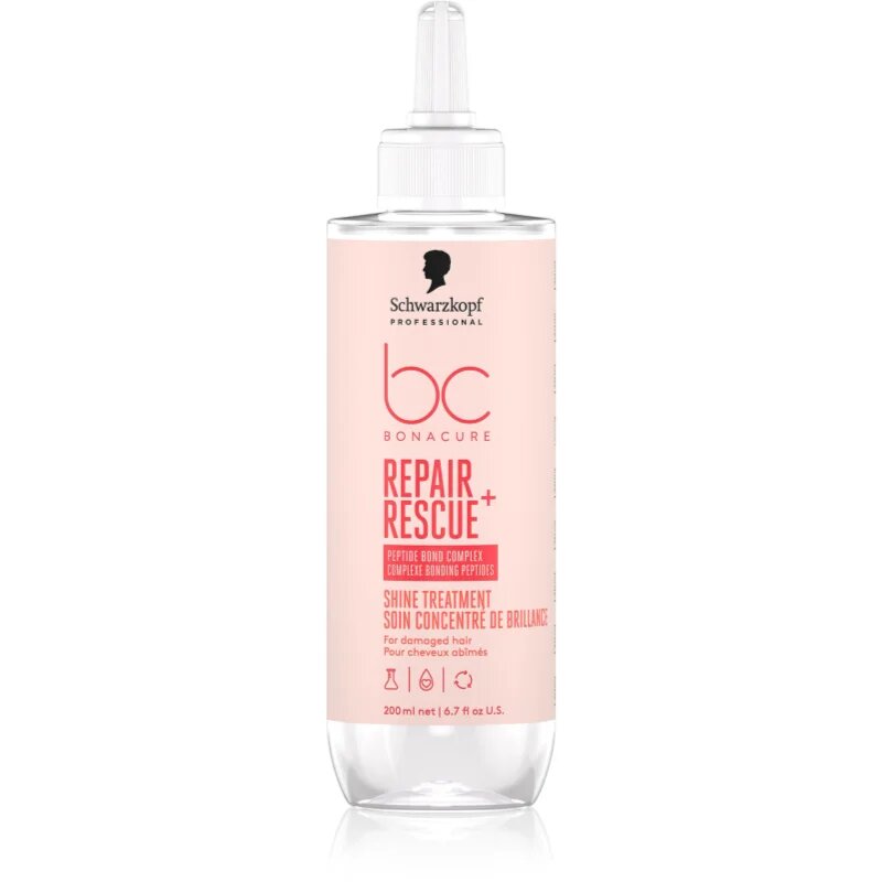 Schwarzkopf Professional BC Bonacure Repair Rescue+ koncentrált ápolás a károsult hajra 200 ml