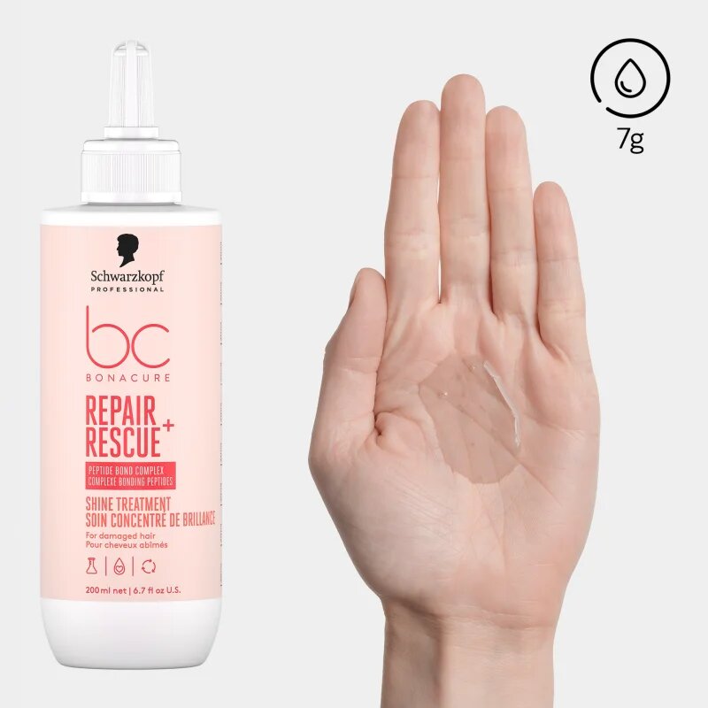 Schwarzkopf Professional BC Bonacure Repair Rescue+ koncentrált ápolás a károsult hajra 200 ml