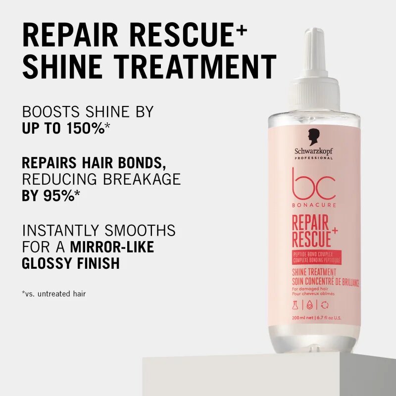 Schwarzkopf Professional BC Bonacure Repair Rescue+ koncentrált ápolás a károsult hajra 200 ml