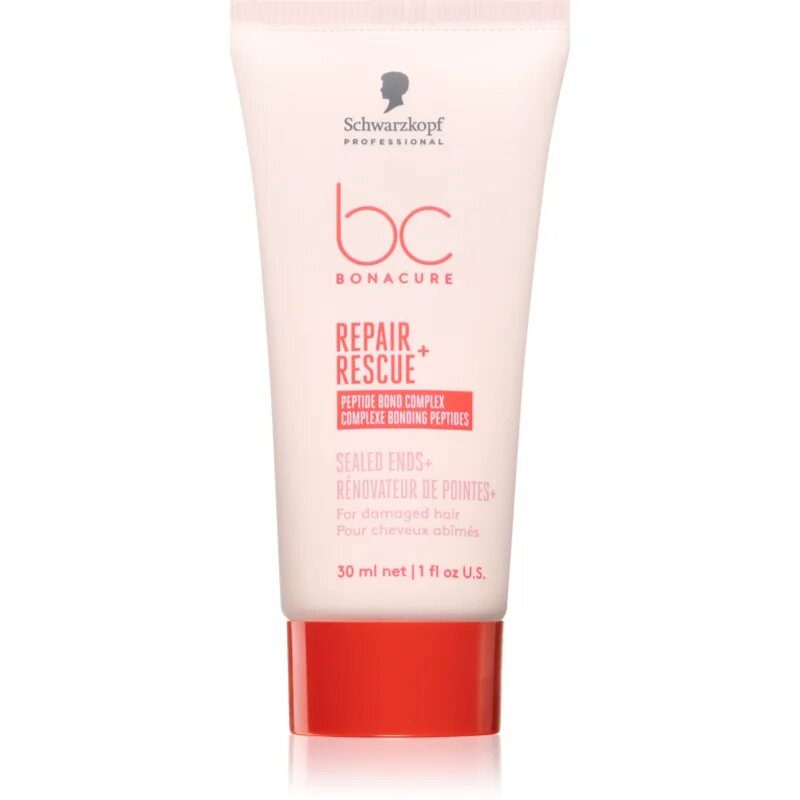 Schwarzkopf Professional BC Bonacure Repair Rescue+ krémes szérum nagyon sérült töredezett végű hajra 30 ml