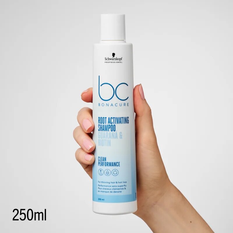 Schwarzkopf Professional BC Bonacure Scalp sampon a haj növekedéséért és megerősítéséért a hajtövektől kezdve 250 ml
