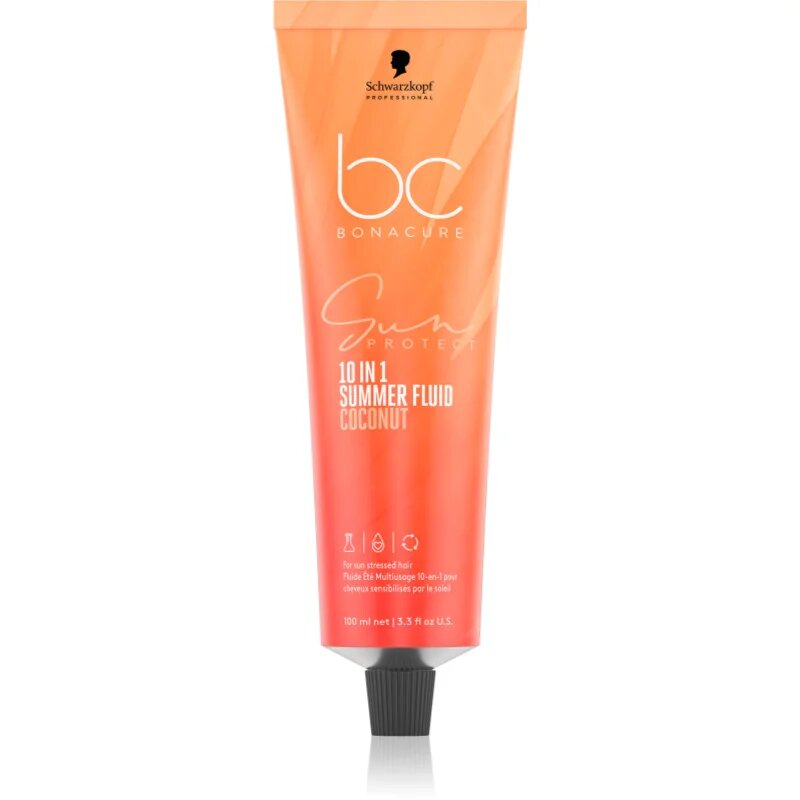 Schwarzkopf Professional BC Bonacure Sun Protect 10-in-1 Summer Fluid hidratáló fluid nap által károsult haj 100 ml