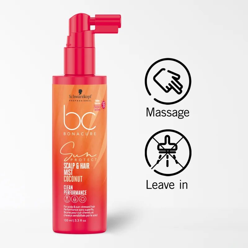 Schwarzkopf Professional BC Bonacure Sun Protect Scalp & Hair Mist védő permet hajra SPF 20 100 ml