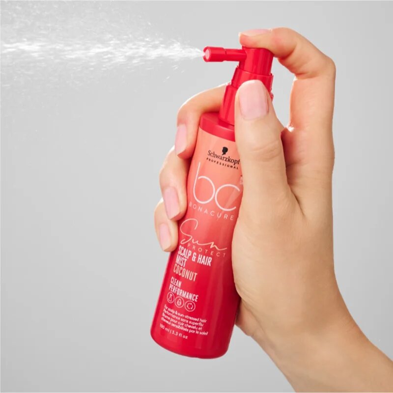 Schwarzkopf Professional BC Bonacure Sun Protect Scalp & Hair Mist védő spray a károsult hajra és fejbőrre SPF 20 100 ml