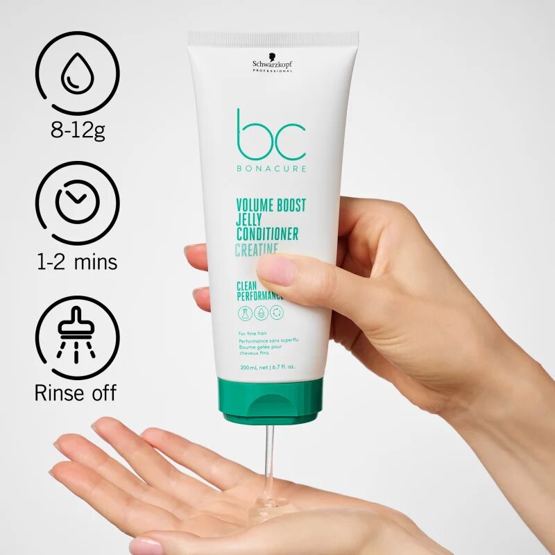 Schwarzkopf Professional BC Bonacure Volume Boost dúsító kondicionáló finom és lesimuló hajra 200 ml