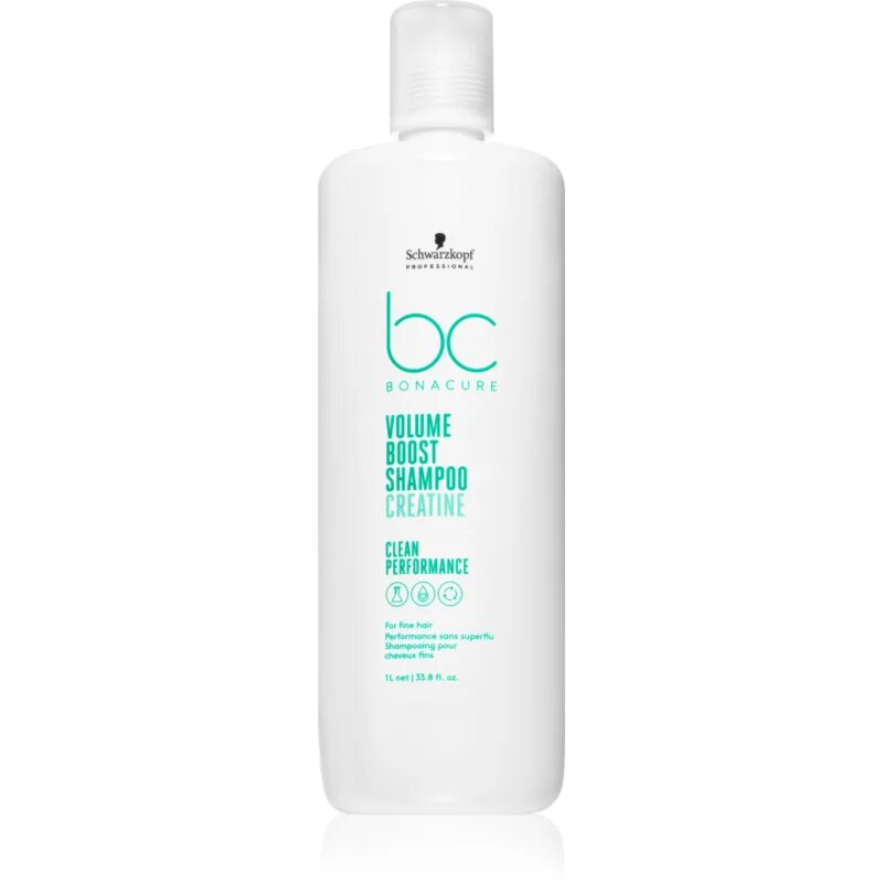 Schwarzkopf Professional BC Bonacure Volume Boost sampon a dús hajért finom és lesimuló hajra 1000 ml
