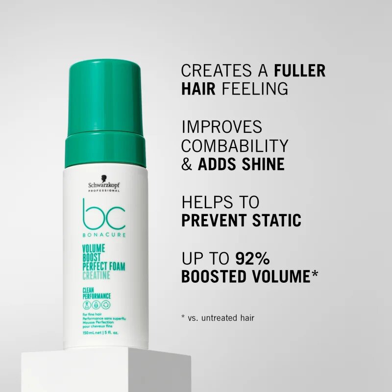 Schwarzkopf Professional BC Bonacure Volume Boost tömegnövelő hajhab 150 ml