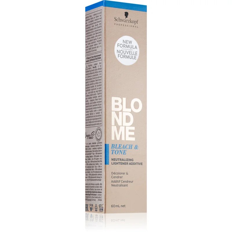 Schwarzkopf Professional Blondme Bleach & Tone hamvasító és tonizáló adalékanyag árnyalat Violet Additive 60 ml