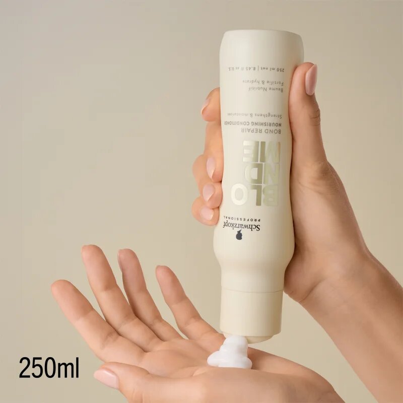 Schwarzkopf Professional Blondme Bond Repair Nourishing Conditioner tápláló kondícionáló szőke hajra 250 ml