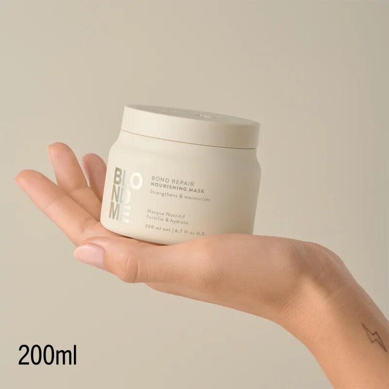 Schwarzkopf Professional Blondme Bond Repair Nourishing Mask intenzíven tápláló maszk 200 ml
