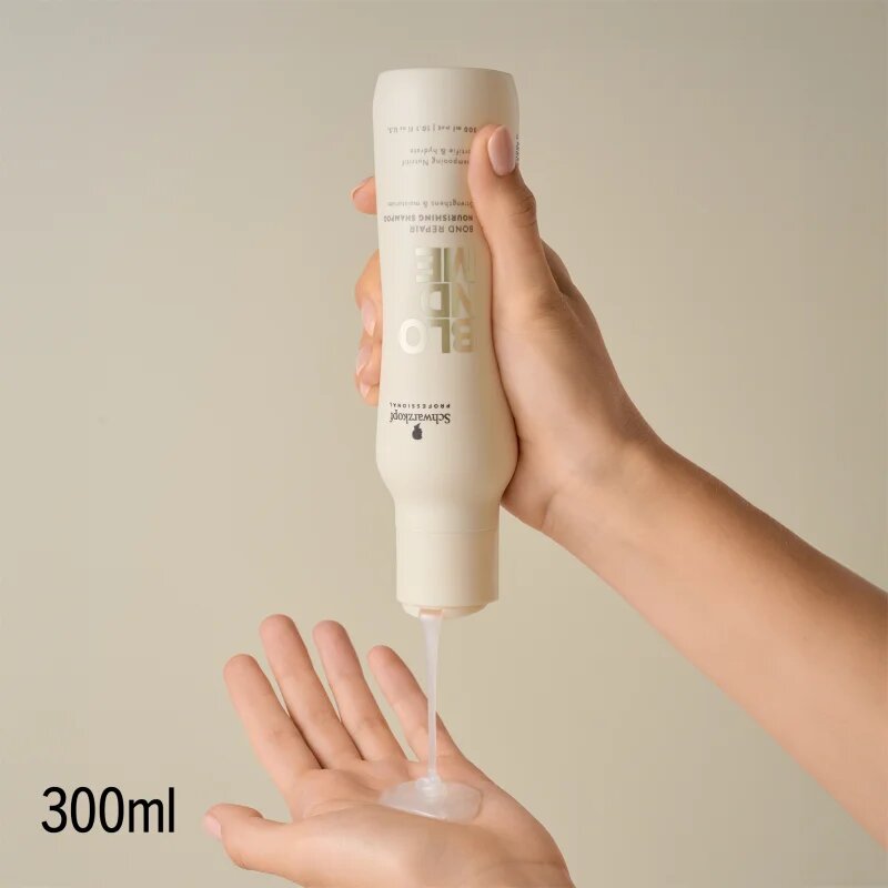Schwarzkopf Professional Blondme Bond Repair Nourishing Shampoo intenzív tápláló sampon szőke hajra 300 ml