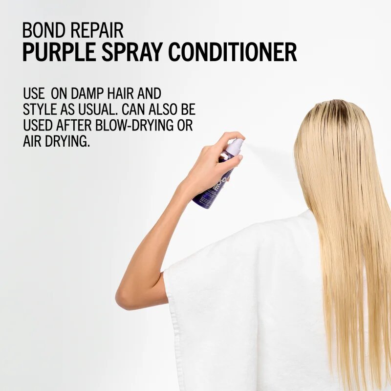 Schwarzkopf Professional Blondme Bond Repair Purple Spray Conditioner lila kondicionáló spray -ben 150 ml