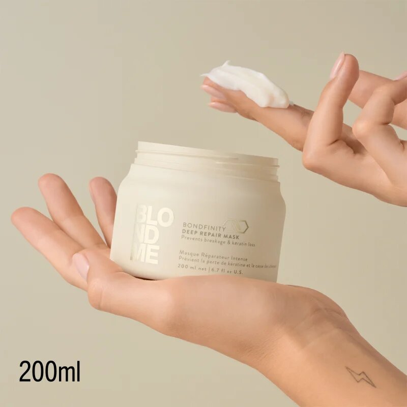 Schwarzkopf Professional Blondme Bondfinity Deep Repair Mask mélyen regeneráló maszk 200 ml