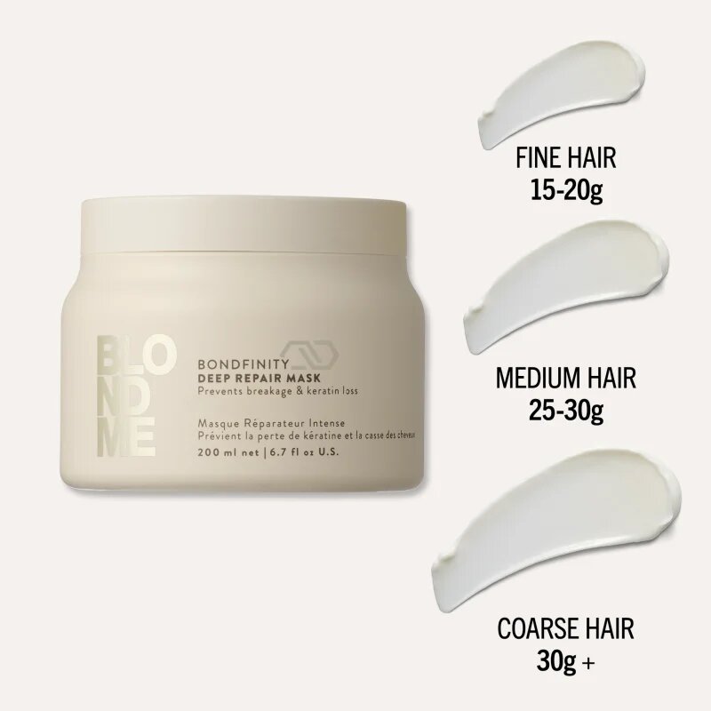 Schwarzkopf Professional Blondme Bondfinity Deep Repair Mask mélyen regeneráló maszk 500 ml