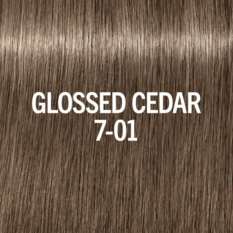 Schwarzkopf Professional Blondme Glow Toner színező hajfesték árnyalat Glossed Cedar 7-01 60 ml