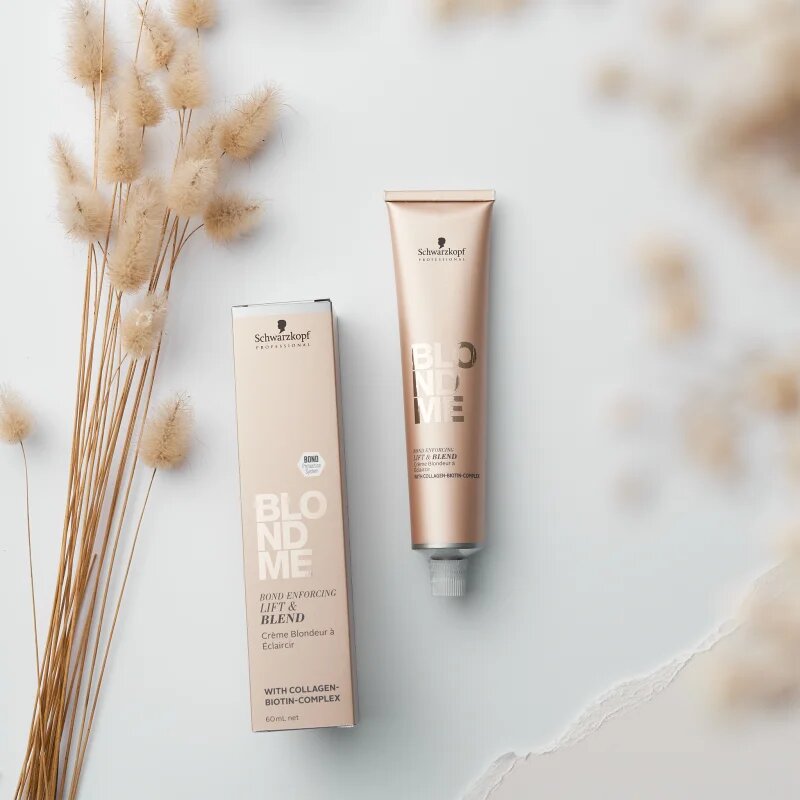 Schwarzkopf Professional Blondme Lift & Blend élénkítő krém szőke hajra árnyalat Sand 60 ml