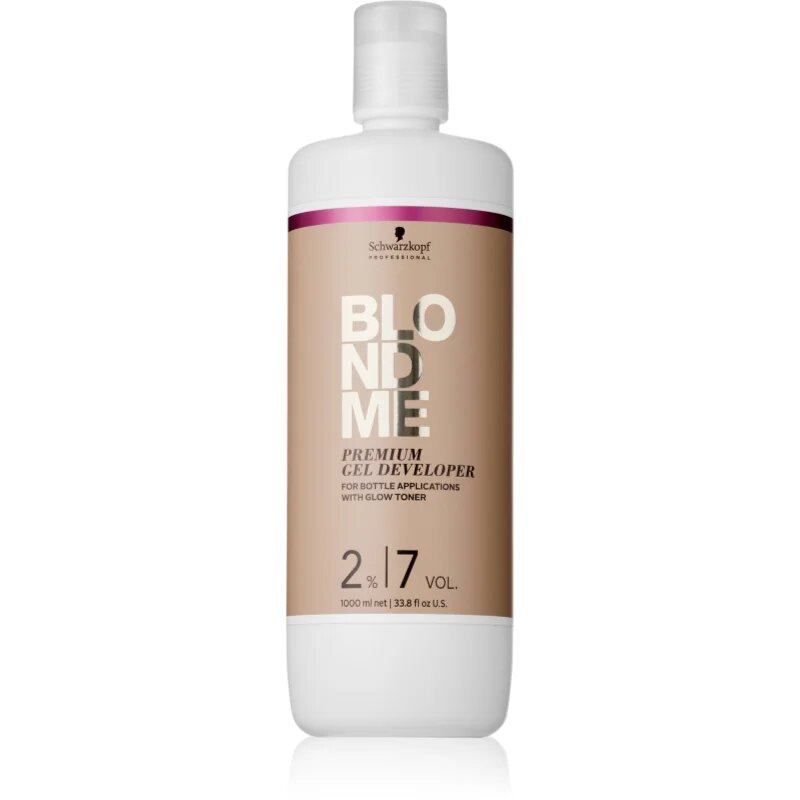 Schwarzkopf Professional Blondme Premium Gel Developer színelőhívó 2% 1000 ml