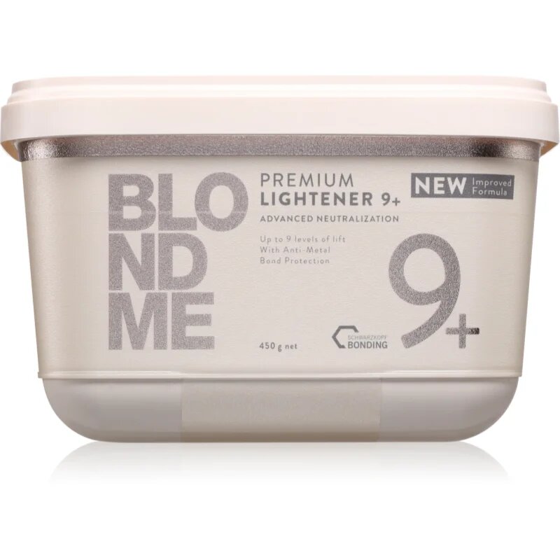Schwarzkopf Professional Blondme Premium Lightener 9+ élénkítő púder szőke hajra 450 g