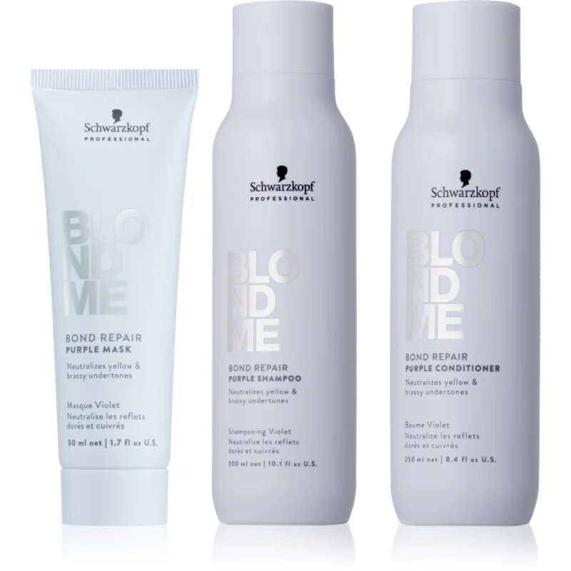 Schwarzkopf Professional Blondme Set szett szőke hajra