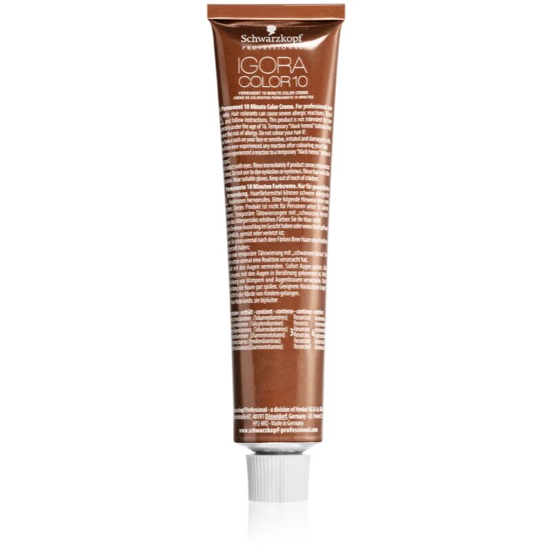 Schwarzkopf Professional IGORA Color 10 tartós hajfesték árnyalat 9-0 Extra Light Blonde Natural 60 ml