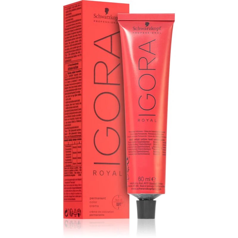 Schwarzkopf Professional IGORA Royal hajfesték árnyalat 4-33 Medium Brown 60 ml