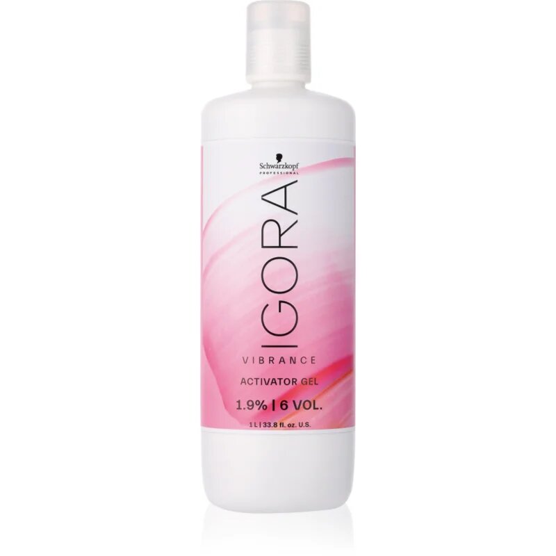 Schwarzkopf Professional IGORA Vibrance színelőhívó emulzió géles textúrájú 19% / 6 Vol. 1000 ml