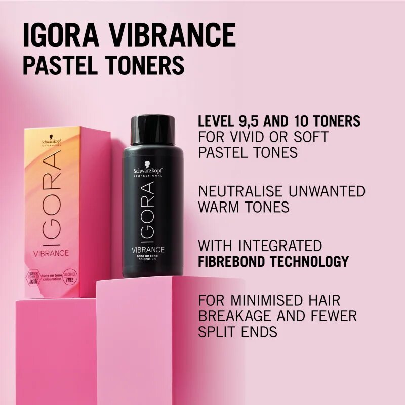 Schwarzkopf Professional IGORA Vibrance tartós hajszínező árnyalat 10-57 60 ml