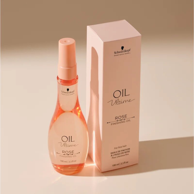 Schwarzkopf Professional Oil Ultime Rose Oil rózsaolaj gyenge károsult hajra 100 ml