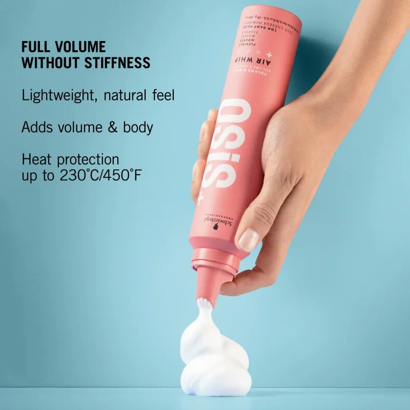 Schwarzkopf Professional Osis+ Air Whip hajhab feszesítő hatással 200 ml