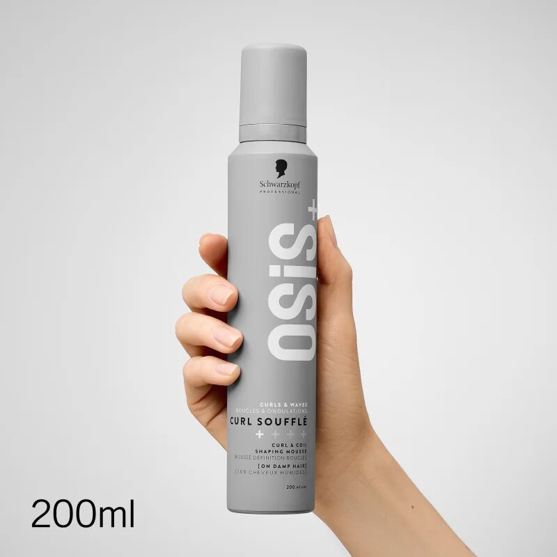 Schwarzkopf Professional Osis+ Curl Soufflé formázó hab a hullámos és göndör hajra 200 ml