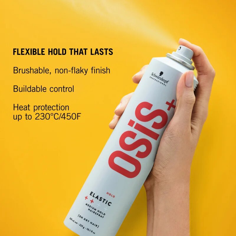 Schwarzkopf Professional Osis+ Elastic spray a hajra közepes fixálással 300 ml