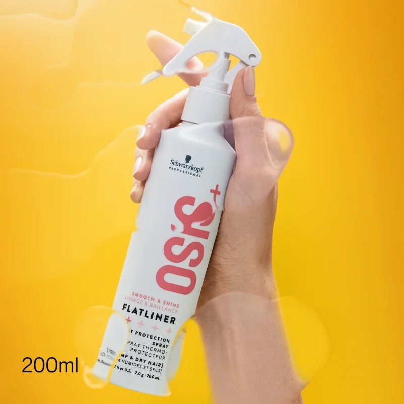 Schwarzkopf Professional Osis+ Flatliner hővédő spray hajra 200 ml