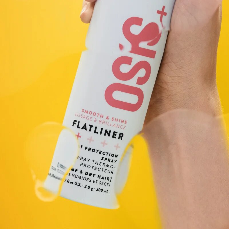 Schwarzkopf Professional Osis+ Flatliner hővédő spray hajra 200 ml