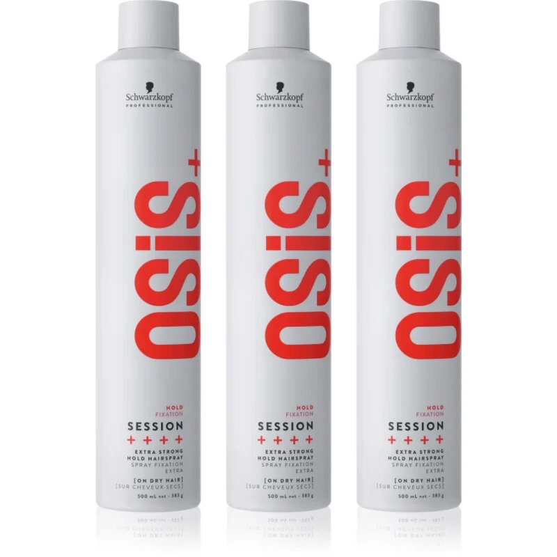 Schwarzkopf Professional Osis+ Session hajlakk erős fixálással takarékos kiszerelés