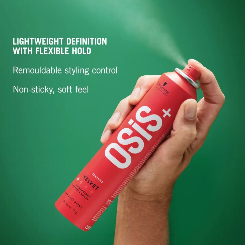 Schwarzkopf Professional Osis+ Velvet styling wax spray -ben 200 ml