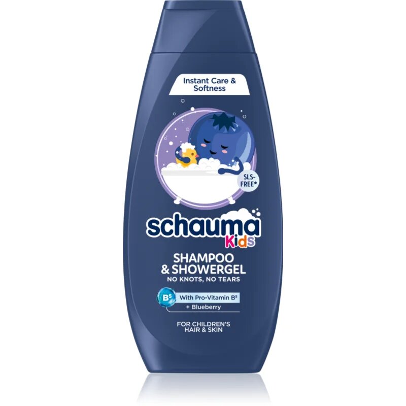 Schwarzkopf Schauma Kids sampon és tusfürdő gél 2 in 1 gyermekeknek 400 ml