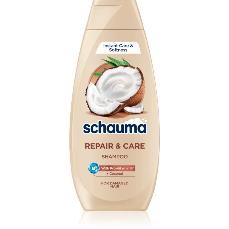 Schwarzkopf Schauma Repair & Care sampon száraz és sérült hajra kókuszzal 400 ml