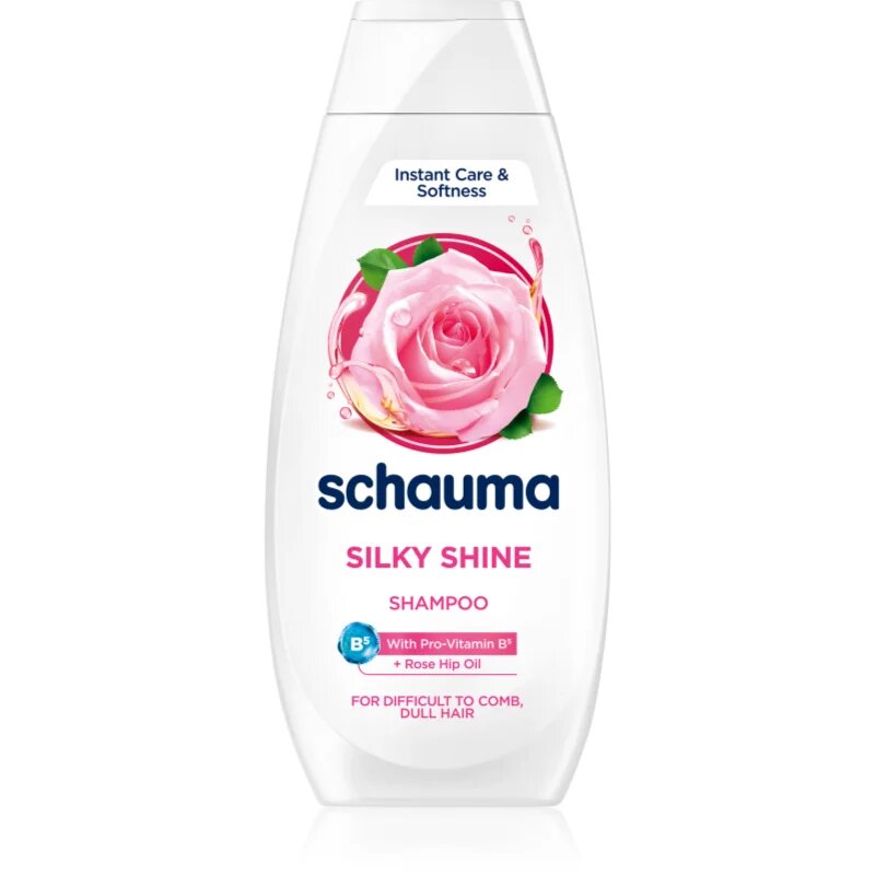 Schwarzkopf Schauma Rose Oil sampon és kondicionáló 2 in1 a könnyű kifésülésért 400 ml