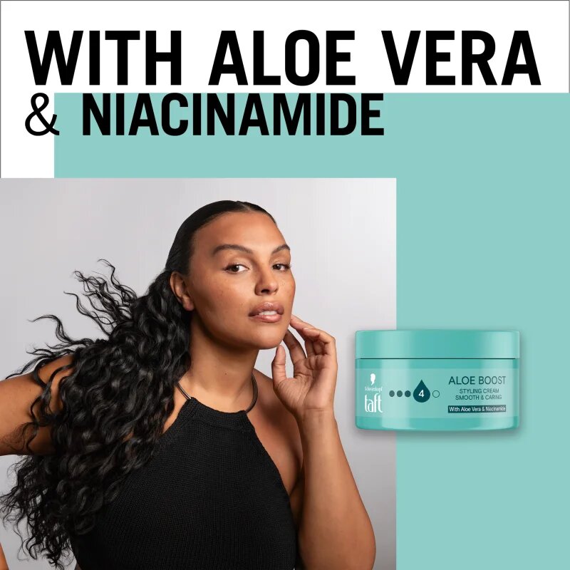 Schwarzkopf Taft Aloe Boost hidratáló formázó krém 100 ml