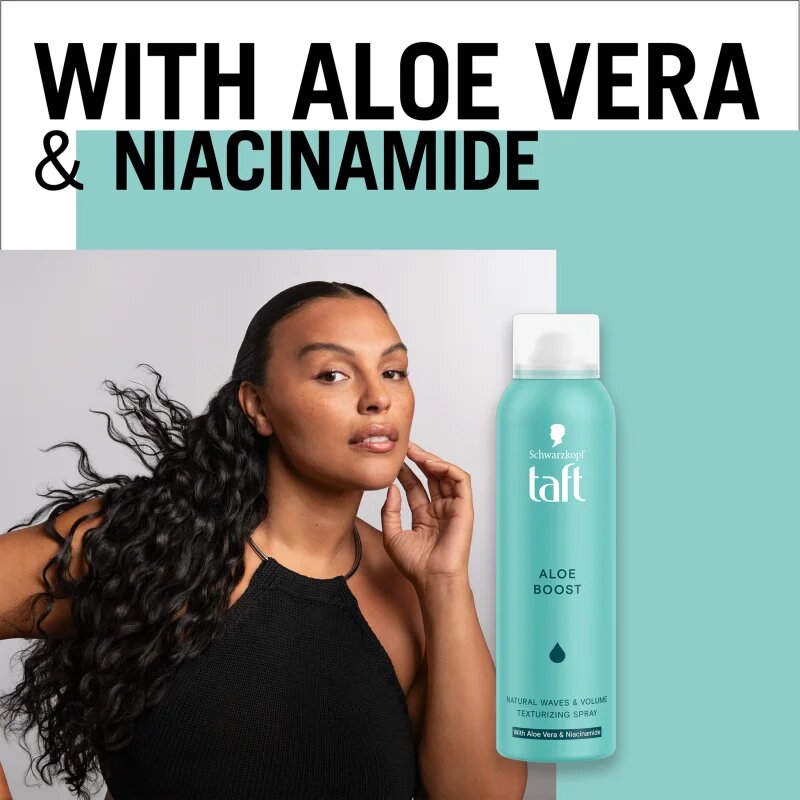 Schwarzkopf Taft Aloe Boost száraz textúráló spray 150 ml