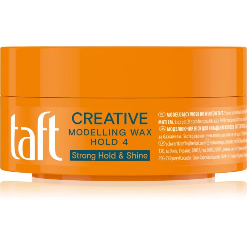 Schwarzkopf Taft Creative formázó wax a formáért és a fixálásért 75 ml