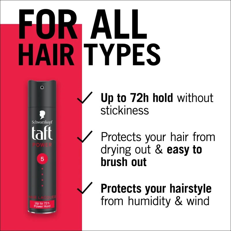 Schwarzkopf Taft Power Hajlakk az extra erős tartásért 75 ml