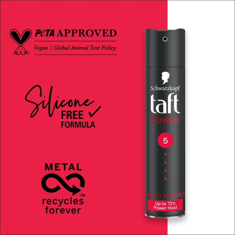 Schwarzkopf Taft Power Hajlakk az extra erős tartásért 75 ml