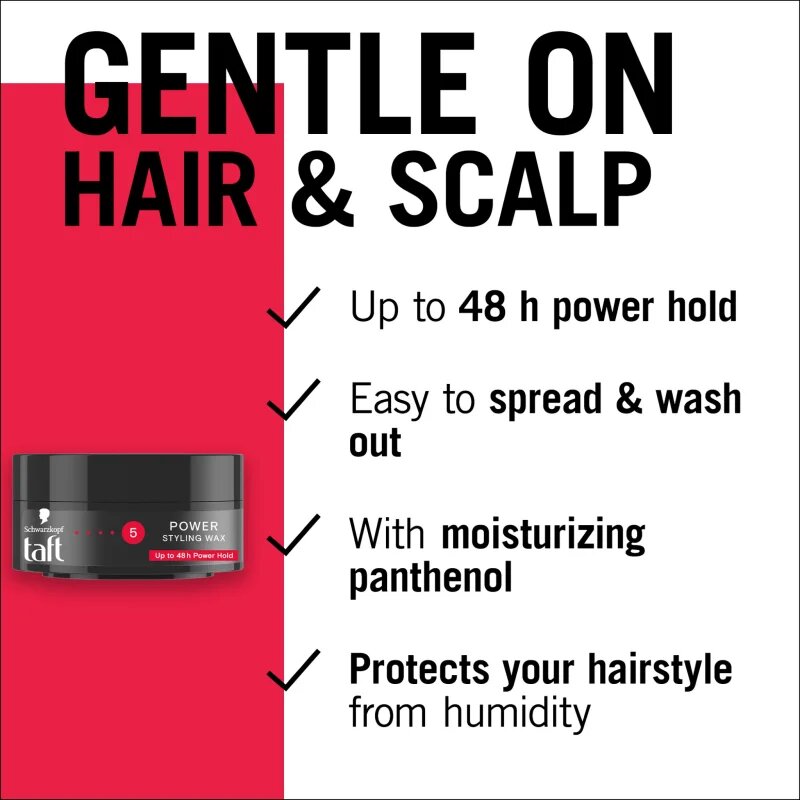 Schwarzkopf Taft Power hajwax 75 ml