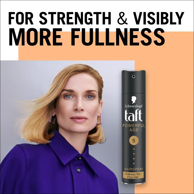 Schwarzkopf Taft Powerful Age Hajlakk az extra erős tartásért 250 ml