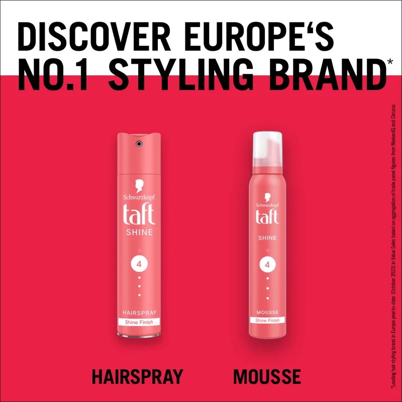 Schwarzkopf Taft Shine Hajlakk az extra erős tartásért 250 ml
