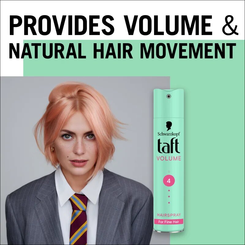Schwarzkopf Taft Volume hajlakk erős fixálással 250 ml