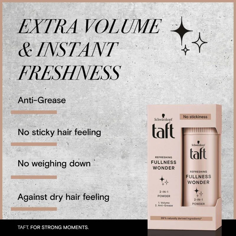Schwarzkopf Taft Wonders hajpúder dús hatásért 10 g